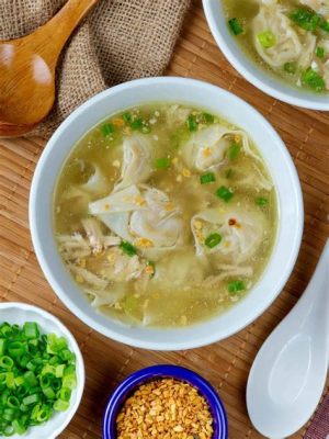   La Pancit Molo: Une symphonie de saveurs bouillantes et une danse délicieuse de textures