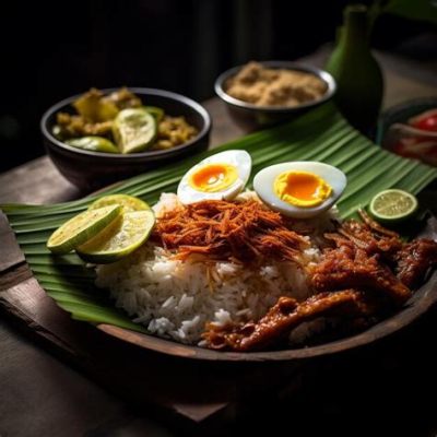  Nasi Lemak: Une symphonie épicée de saveurs tropicales qui réchauffe le cœur !