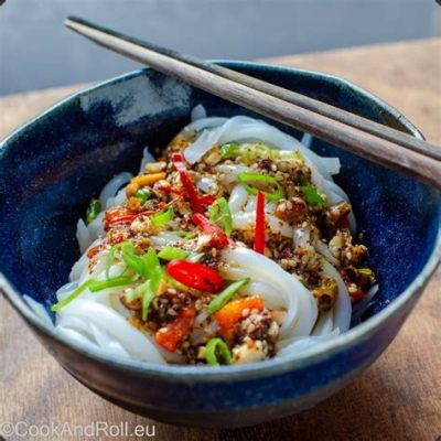  Nouilles de riz Liang Fen à Mianyang : Une expérience rafraîchissante au cœur d'un bouillon épicé ?